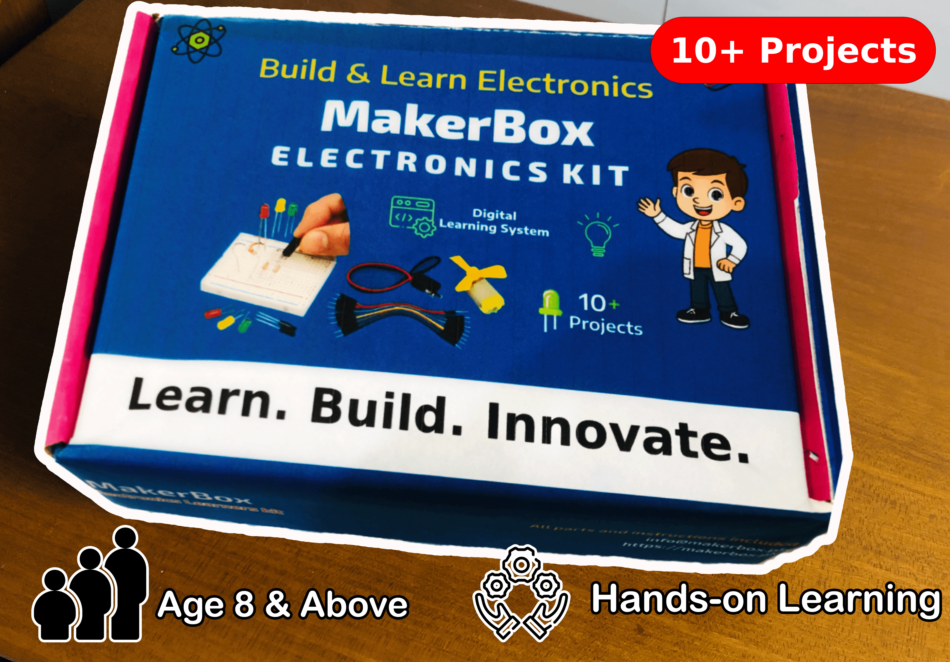 Electronics Learner Kit - Complete Beginner Bundle - 1